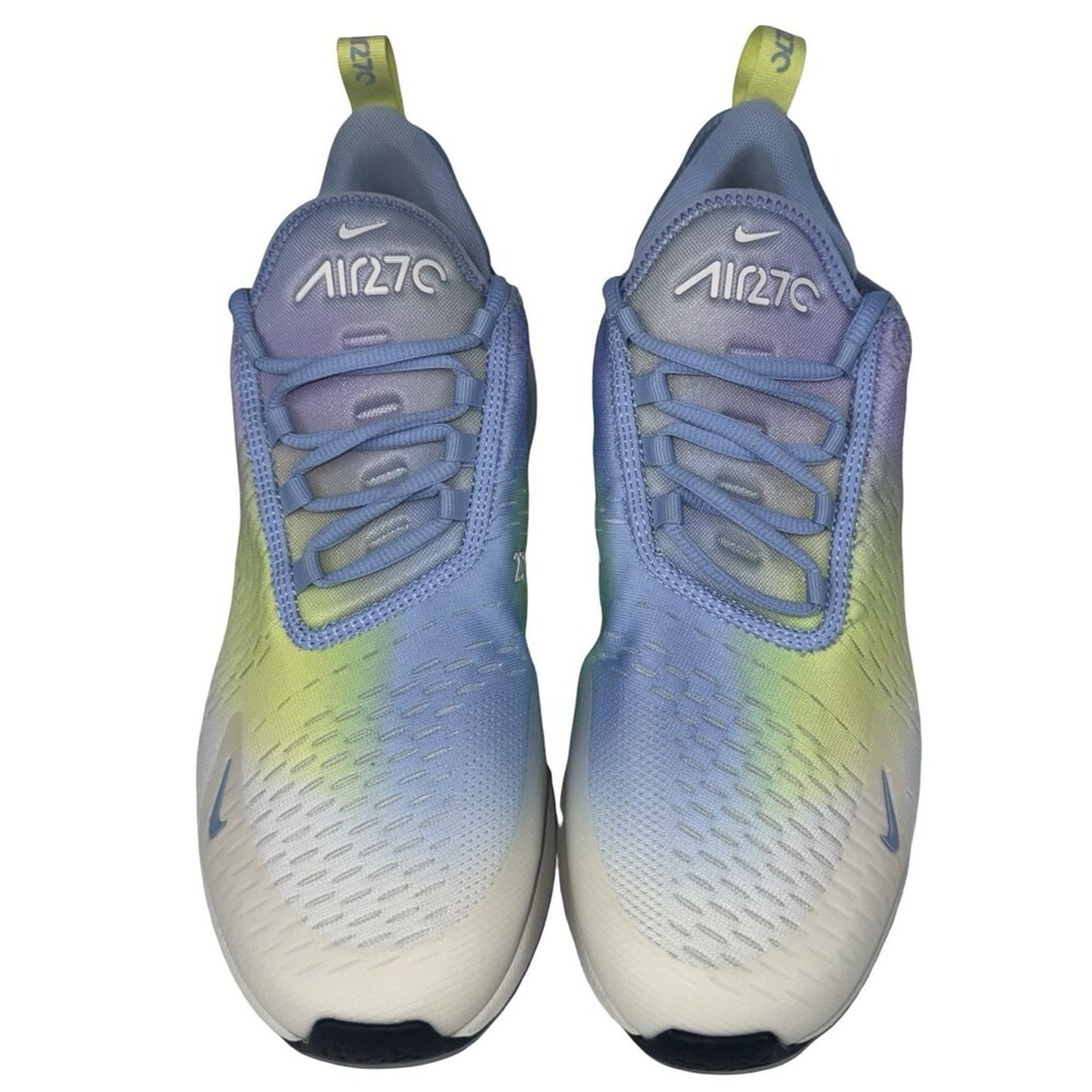 Nike Womens Size 12 Sneakers Shoes Air Max 270 Blue Purple Casual Lifestyle New - Picture 4 of 9